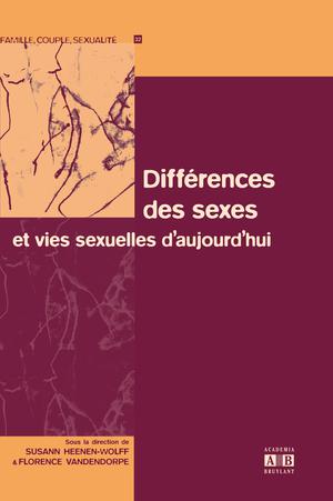 Différences des sexes et vies sexuelles d'aujourd'hui | Heenen-Wolff, Susann