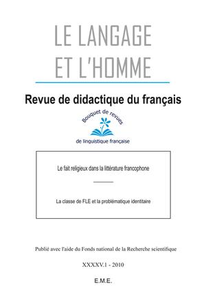 Le fait religieux dans la littérature francophone | Collectif