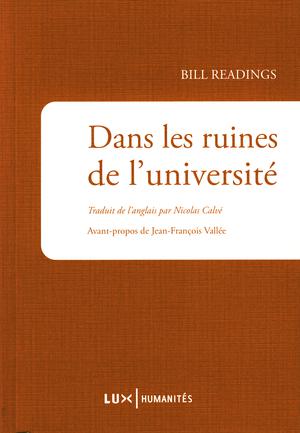 Dans les ruines de l'université | Readings, Bill