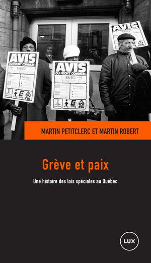 Grève et paix | Robert, Martin
