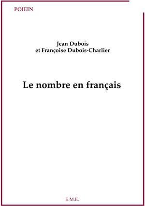 Le nombre en français | Dubois, Jean