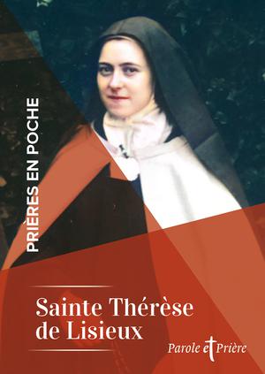 Prières en poche - Sainte Thérese de Lisieux | Thérèse De Lisieux, Sainte