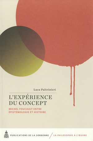 L’expérience du concept | Paltrinieri, Luca