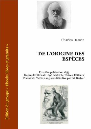 De l'origine des espèces | Darwin, Charles