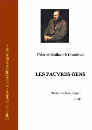 Les pauvres gens | Dostoïevski, Fedor Mikhaïlovitch