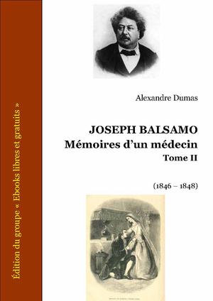 Joseph Balsamo Mémoires d'un médecin Tome II | Dumas, Alexandre