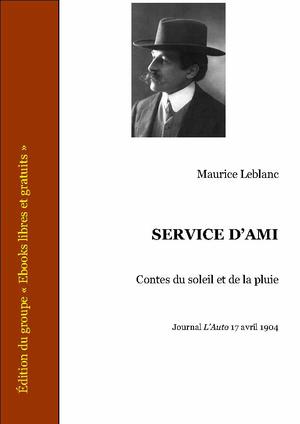 Service d'ami | Leblanc, Maurice