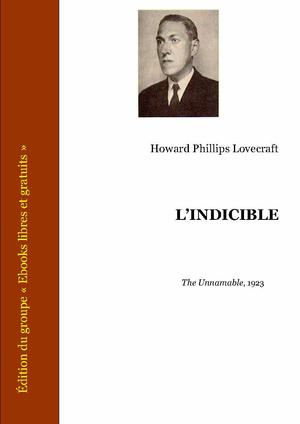 L'Indicible | Lovecraft, Howard Phillips