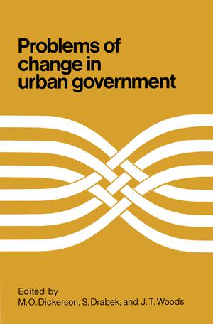 希少　City Governments and Urban Problems 希少 City Governments and Urban Problems Problems of Change