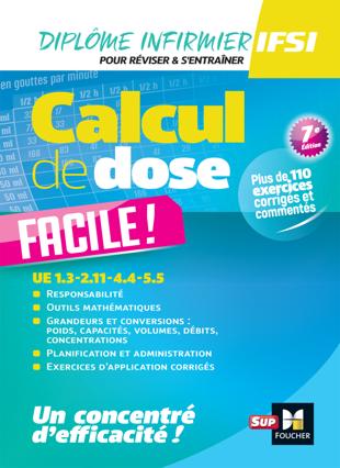 Calcul de dose facile - Infirmier en IFSI - DEI - Révision