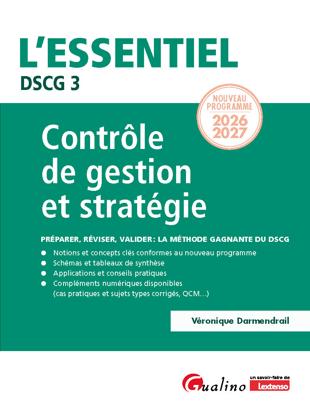 DSCG 3 - Contrôle de gestion et stratégie