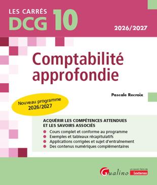 DCG 10 - Comptabilité approfondie