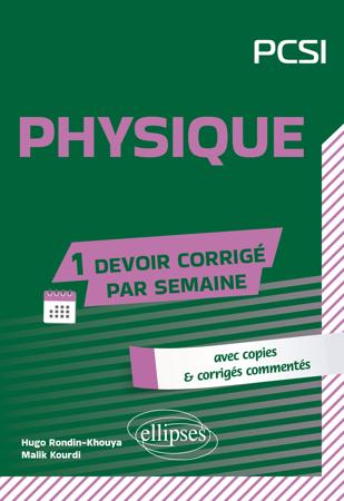Physique. PCSI